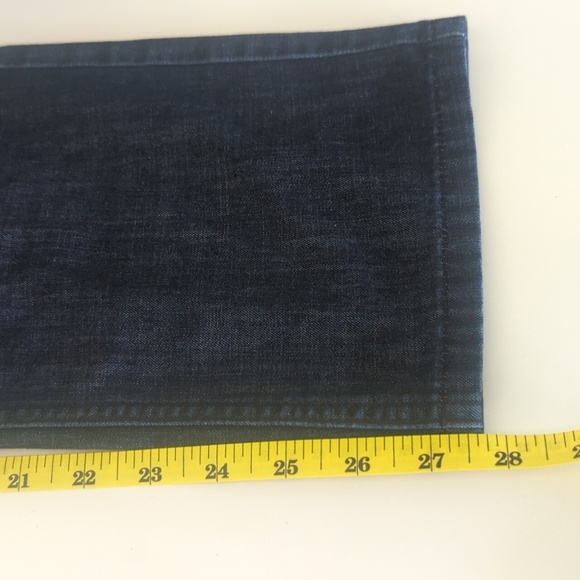 Perry Ellis Blue Straight Jeans Classic Style - Size 34 X 28 Good Condition - Picture 7 of 7